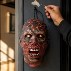 Afrevet Brændt Zombiehoved Ophæng