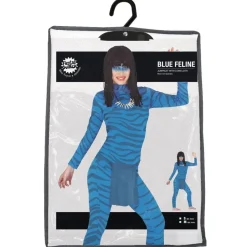 Alien Kattekvinde Kostume Blå