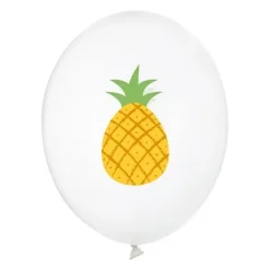 Ananas Latexballoner Transparent
