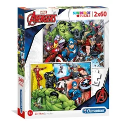 Avengers® 2x60 Brikker Puslespil