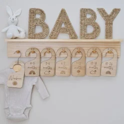 Baby Bøjle Skilte Træ