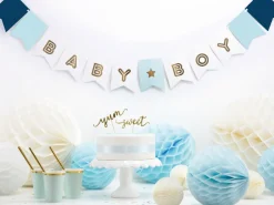 Baby Boy Flagguirlande