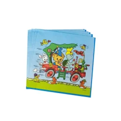Bamse® Servietter Lyseblå