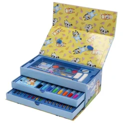 Bluey® Maling Kuffert Sæt 52 Dele