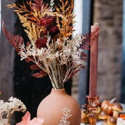 Bregne & Blomster Efterårsbuket