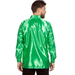 Disco Flæseskjorte Grøn