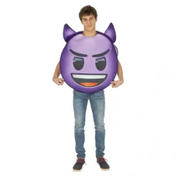 Emoji® Djævel Kostume Lilla