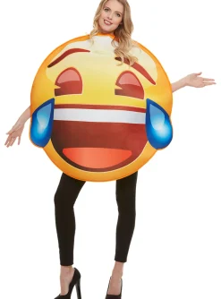 Emoji Grinende Smiley Kostume