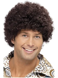 70'er Disco Afroparyk Brun