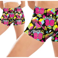 80'er Elastiske Shorts