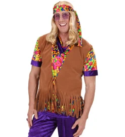Frynset Hippie Kostume