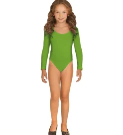 Grøn Langærmet Body Børnekostume
