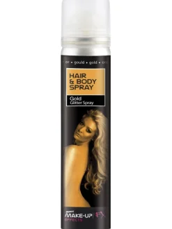 Hår- Og Kropsspray Glitter Guld