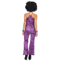 Leopard Catsuit Kostume Lilla