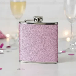 Lommelærke Glitter Lyserød