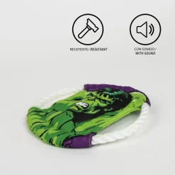 Marvel® Hulk Reb Frisbee Hundelegetøj