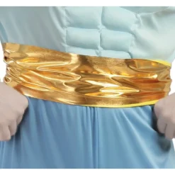 Muskuløs Genie Kostume Blå