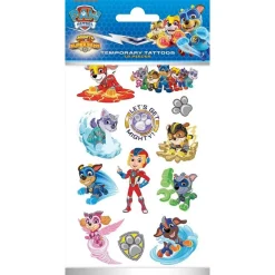 Paw Patrol® Mighty Pups Falske Tatoveringer