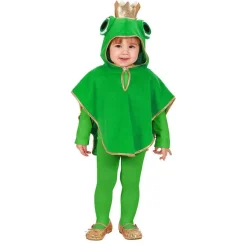 Plysset Frø Børnekostume