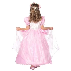 Prinsessekjole Børnekostume Lyserød