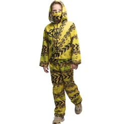 Radioaktiv Zombie Børnekostume Gul