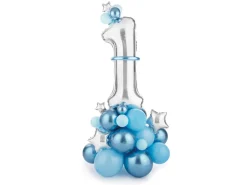 1 År Ballonfigur Lyseblå