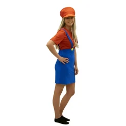 Rød Blikkenslagerpige Kostume