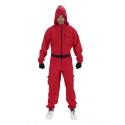 Rød Heldragt Teen Kostume
