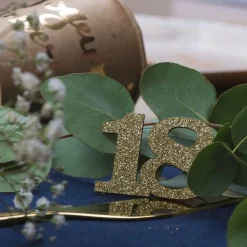 18 Års Bordkonfetti Guld