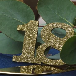 18 Års Bordkonfetti Guld