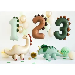 1-Års Dinosaur Tal Folieballon