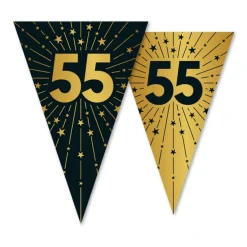 55 Års Golden Celebrations Vimpelguirlande