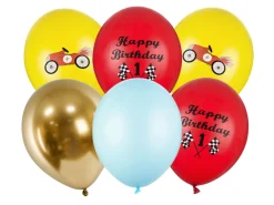 1 Års Racerbil Ballonbuket