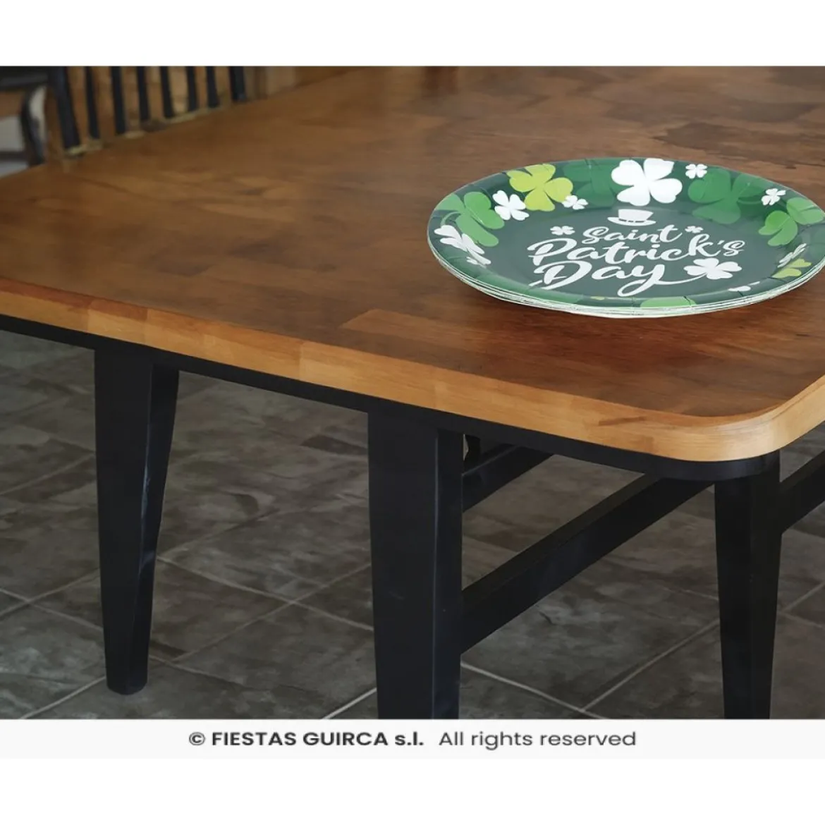 Saint Patrick's Day Paptallerkener