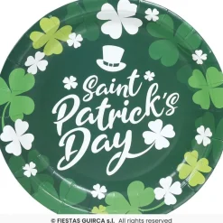 Saint Patrick's Day Paptallerkener
